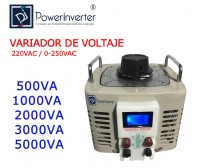 VARIAC 0-250VAC/5.000VA 